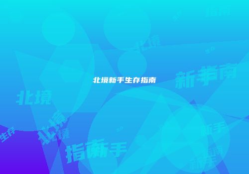 北境新手生存指南