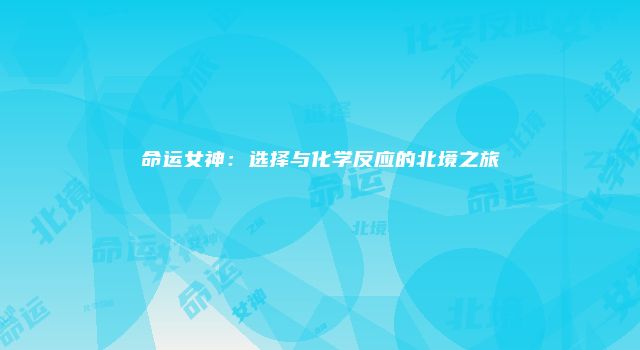 命运女神：选择与化学反应的北境之旅