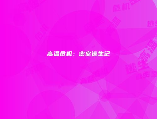 高温危机：密室逃生记